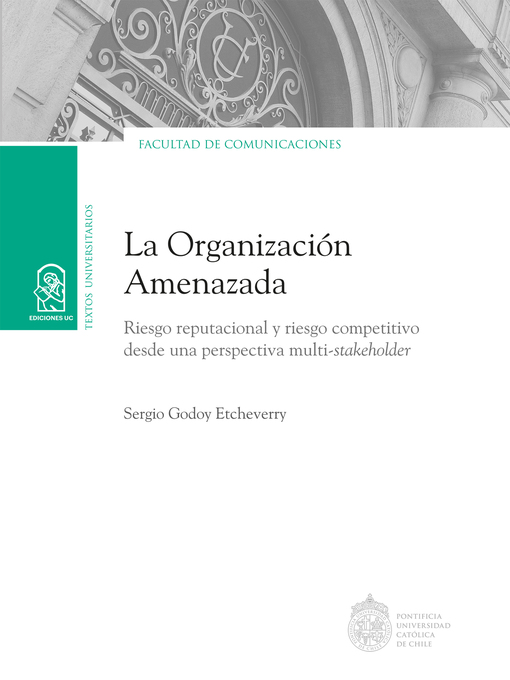 Title details for La organización amenazada by Sergio Godoy Etcheverry - Available